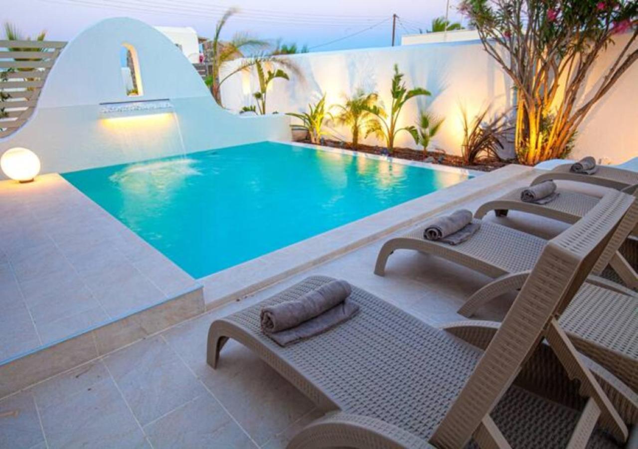 Dafnes Villa 1 Private Pool Perivolos  Ngoại thất bức ảnh